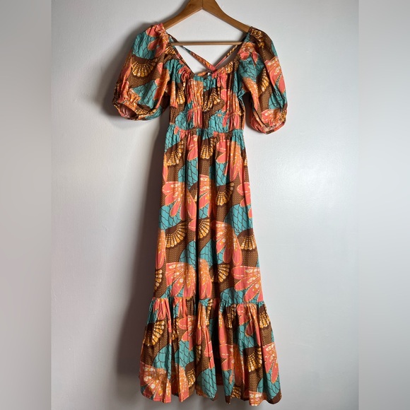Cleobella Jesse Midi Dress New Sizes XS, L Multi Color - Picture 3 of 16